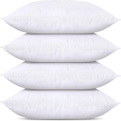 Classic White Throw Pillows