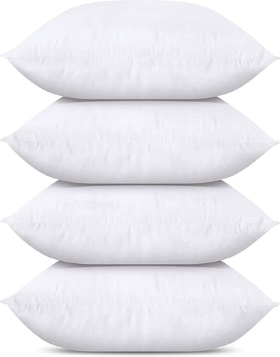 Classic White Throw Pillows