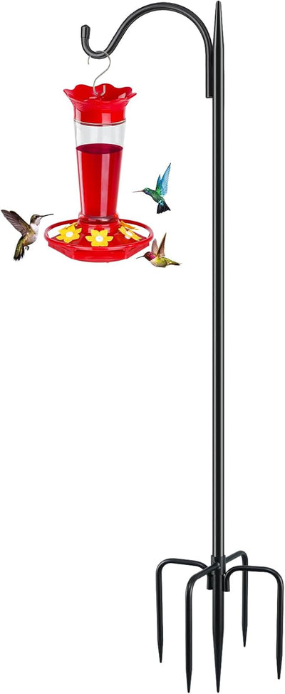 Adjustable Shepherd’s Hook with 7-Prong Base
