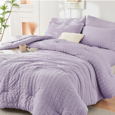 Seersucker Comforter Set – Full Size