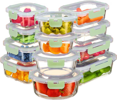Refined Glass Containers — Freshness Preserved, Effortlessly Secure