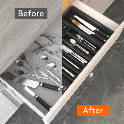 Expandable Silverware Drawer Organizer