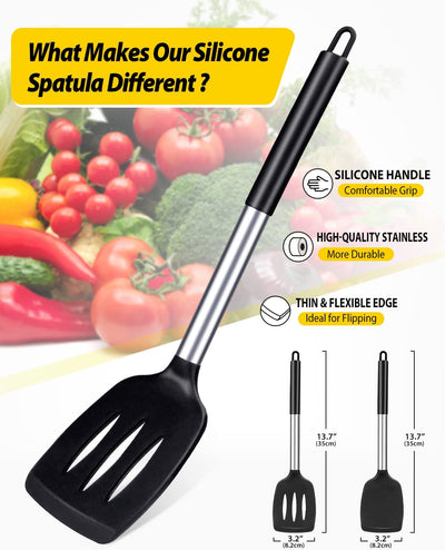 Silicone Turners — Effortless Cooking, Lasting Grace