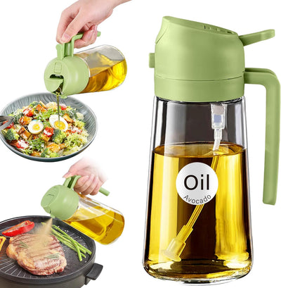 16oz Glass Olive Oil Sprayer & Dispenser