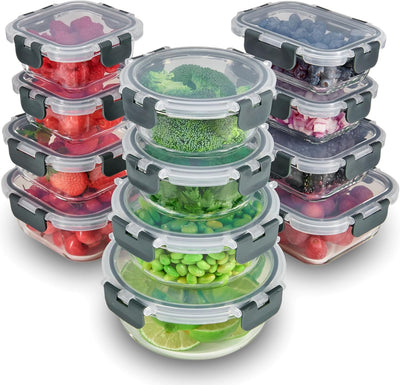 Refined Glass Containers — Freshness Preserved, Effortlessly Secure