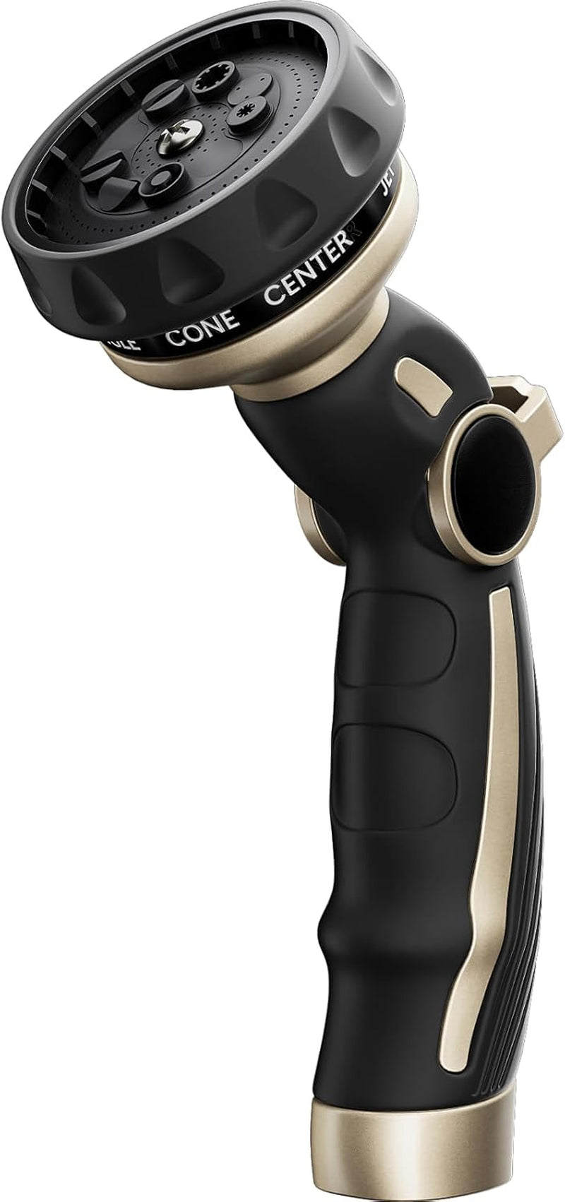 Heavy Duty Metal Hose Nozzle with 9 Spray Patterns