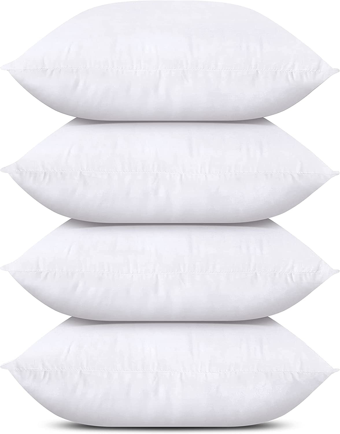Classic White Throw Pillows