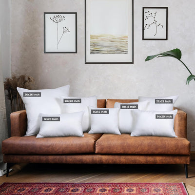 Classic White Throw Pillows
