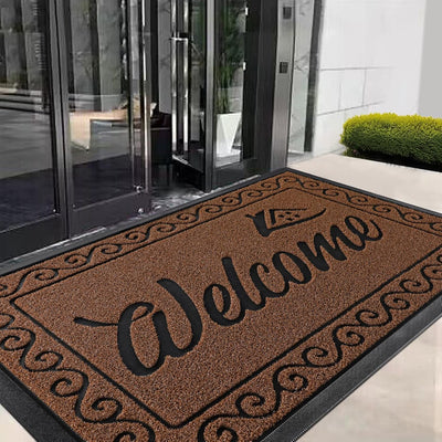 Heavy Duty Welcome Mat for Indoor & Outdoor Use