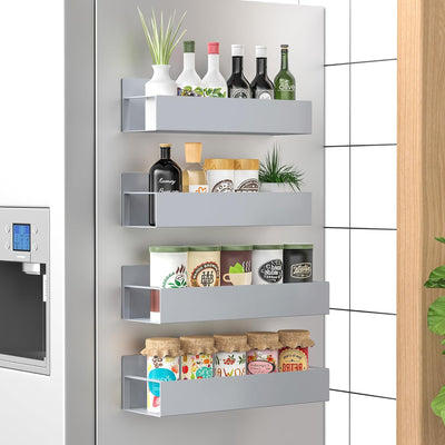 Refined Magnetic Spice Racks — Instant Order, Lasting Style