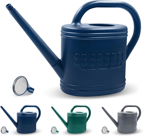 2 Gallon Outdoor Watering Can with Long Spout