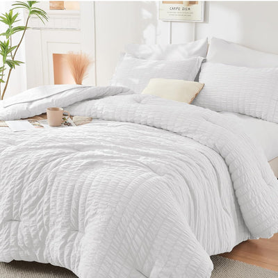 Seersucker Comforter Set – Full Size
