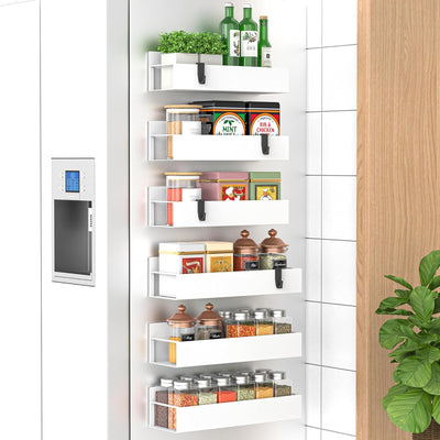 Refined Magnetic Spice Racks — Instant Order, Lasting Style
