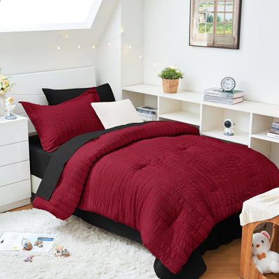 Seersucker Comforter Set – Full Size
