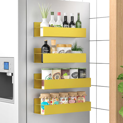 Refined Magnetic Spice Racks — Instant Order, Lasting Style