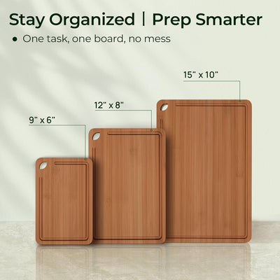 Timeless Bamboo Board — Effortless Prep, Elevated Dining
