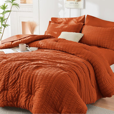 Seersucker Comforter Set – Full Size