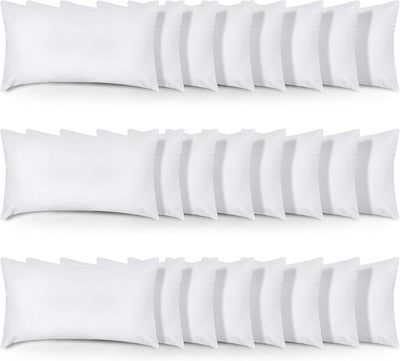 Classic White Throw Pillows