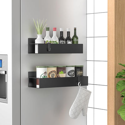 Refined Magnetic Spice Racks — Instant Order, Lasting Style