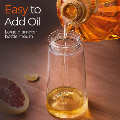 16oz Glass Olive Oil Sprayer & Dispenser