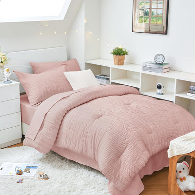 Seersucker Comforter Set – Full Size
