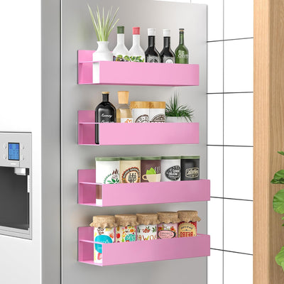 Refined Magnetic Spice Racks — Instant Order, Lasting Style