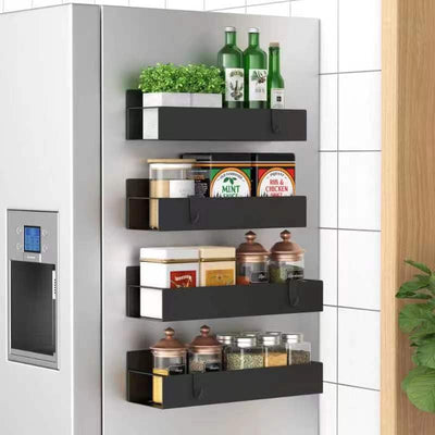 Refined Magnetic Spice Racks — Instant Order, Lasting Style