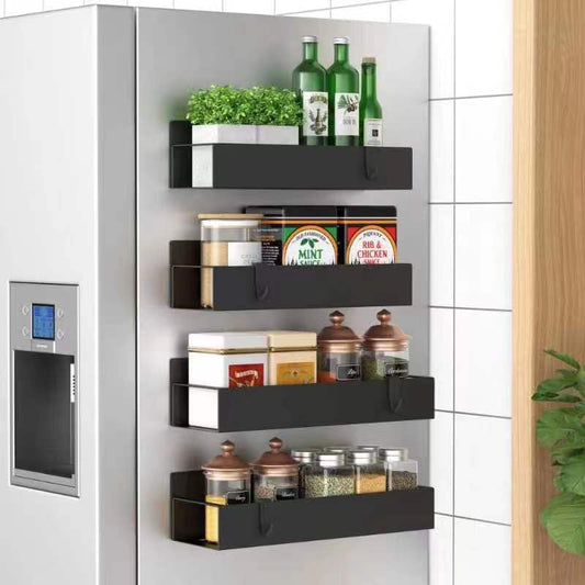 Refined Magnetic Spice Racks — Instant Order, Lasting Style