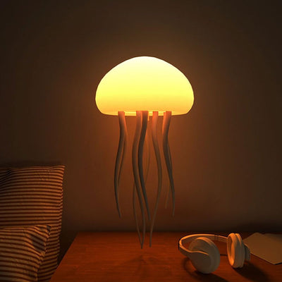 Rechargeable RGB Jellyfish Lamp with Sound Control