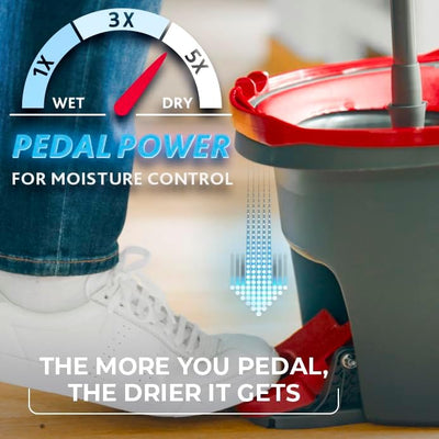 EasyWring Microfiber Spin Mop & Bucket System