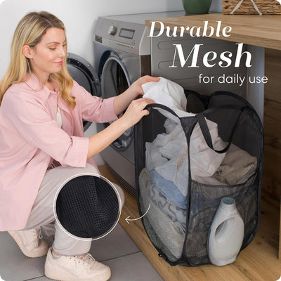 Collapsible Mesh Laundry Hampers