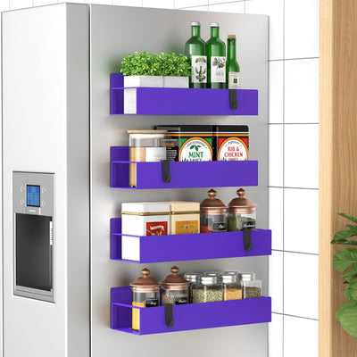 Refined Magnetic Spice Racks — Instant Order, Lasting Style