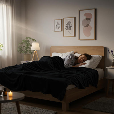 Refined Fleece Blanket — Timeless Warmth, Instant Comfort