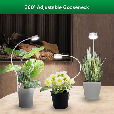 LED Pot Clip Grow Light with Timer & Dimming
