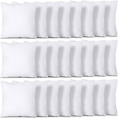 Classic White Throw Pillows