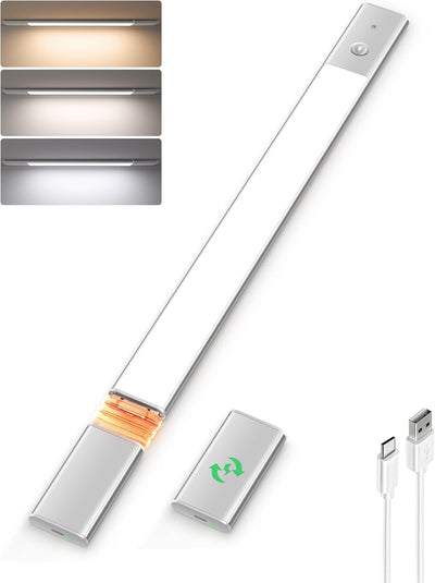 Rechargeable Motion Sensor Cabinet Light, 76 LEDs