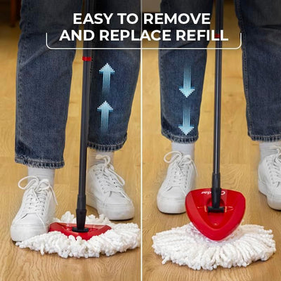 EasyWring Microfiber Spin Mop & Bucket System