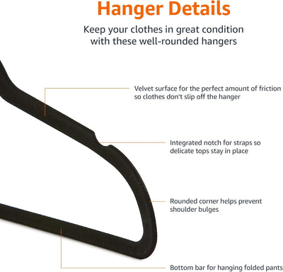 Velvet Suit Hangers
