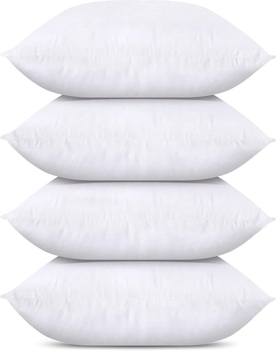 Classic White Throw Pillows