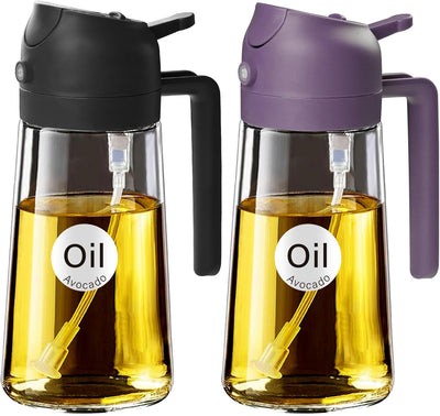 16oz Glass Olive Oil Sprayer & Dispenser