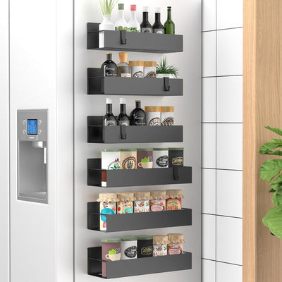 Refined Magnetic Spice Racks — Instant Order, Lasting Style