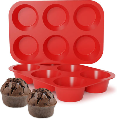 Silicone Muffin Pan – 12 Cup
