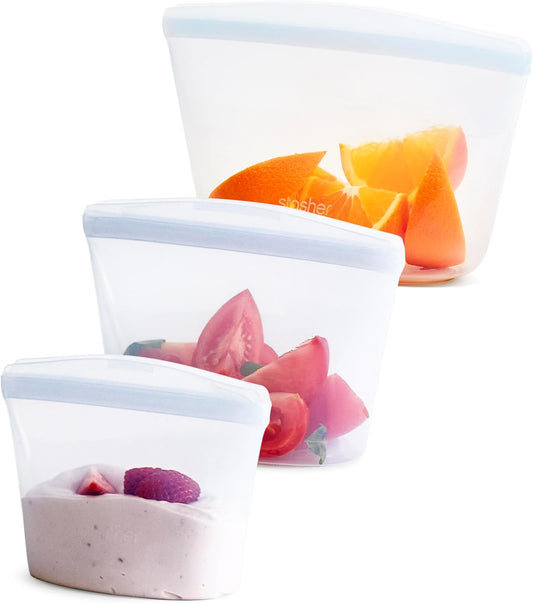 Premium Silicone Reusable Food Bags