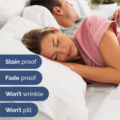 Premium Full Size 4-Piece Sheet Set – Ultra-Soft, Cooling & Wrinkle-Free Bedding with Deep Pockets
