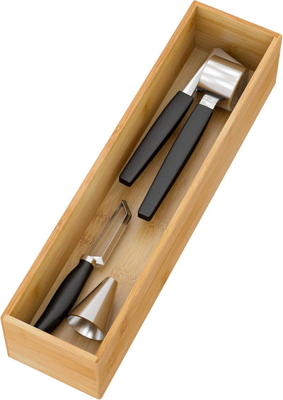 Bamboo Vanity Tray Organizer