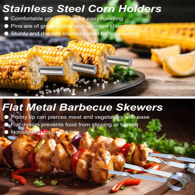 29-Piece Stainless BBQ Tool Set