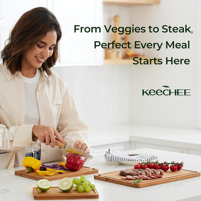 Timeless Bamboo Board — Effortless Prep, Elevated Dining