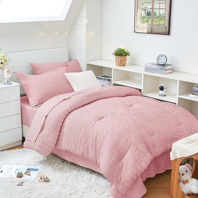Seersucker Comforter Set – Full Size