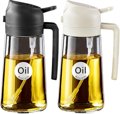 16oz Glass Olive Oil Sprayer & Dispenser