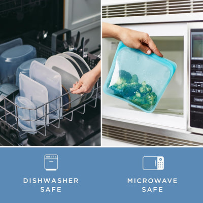 Premium Silicone Reusable Food Bags
